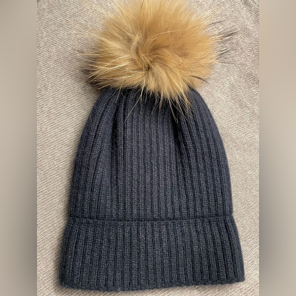 Fur Pom Beanie